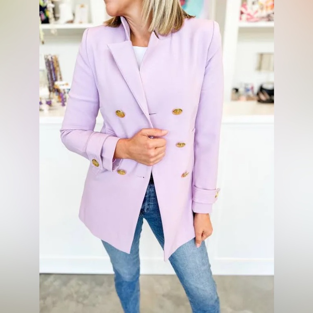 NWT Patty Kim Madison Jacket-Lavender